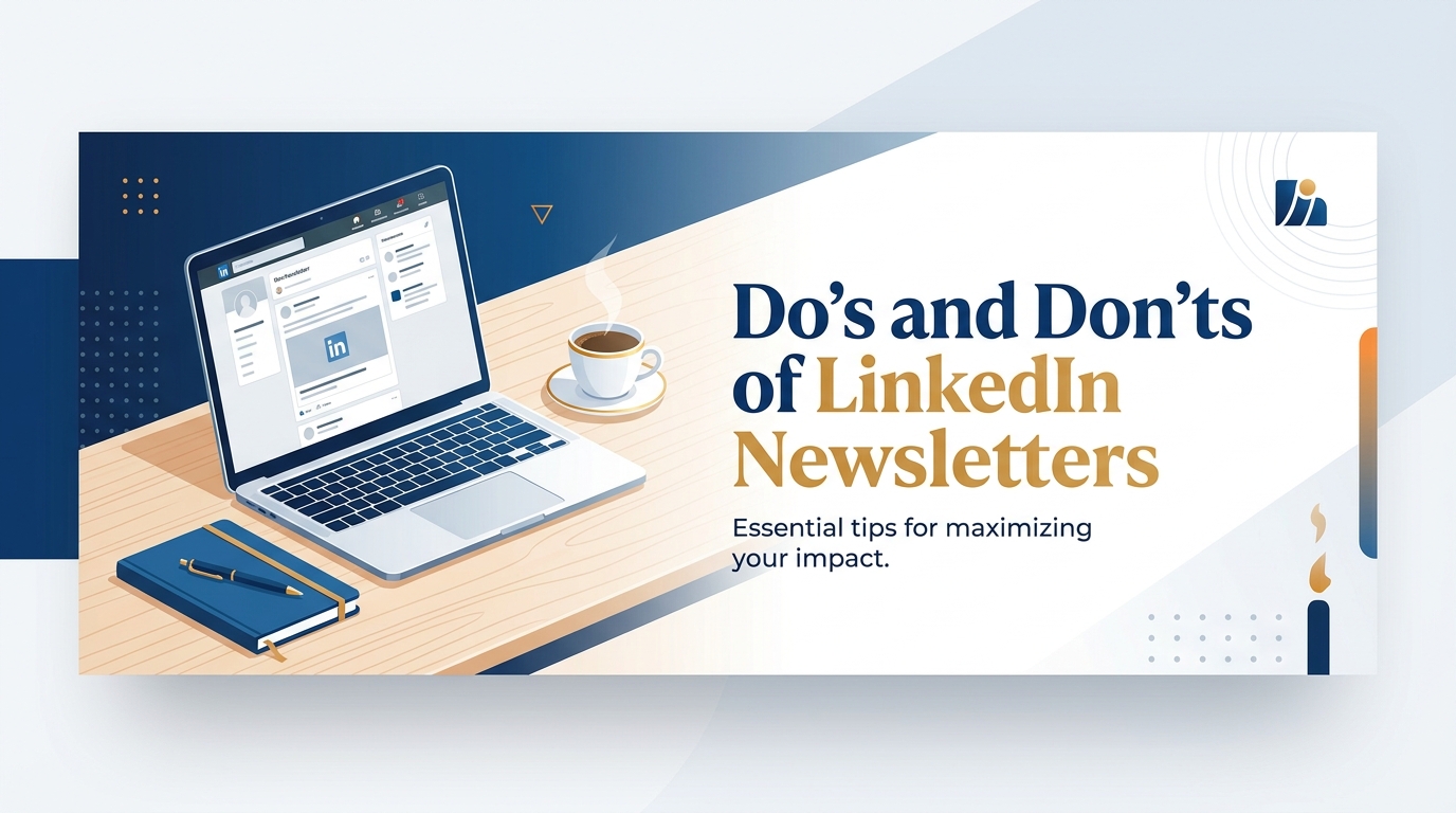 راهنمای جامع: بایدها و نبایدهای خبرنامه لینکدین (LinkedIn Newsletter)